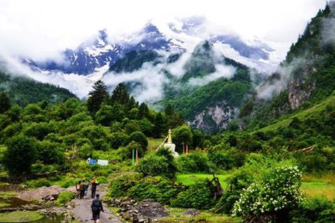 <丽江-中甸-雨崩-梅里雪山双飞8日游>挑战纯户外，徒步之旅