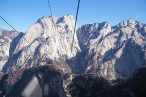 旺季华山旅游攻略 旺季西安旅游线路推荐 一日游